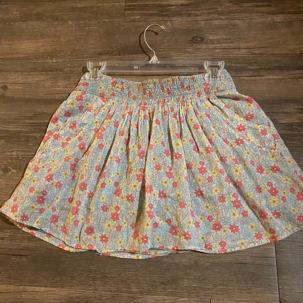 Zara Basic Floral Mini Skirt